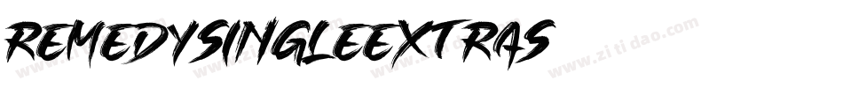 RemedySingleExtras字体转换