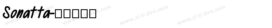 Sonatta字体转换