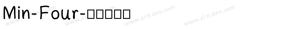 Min-Four字体转换