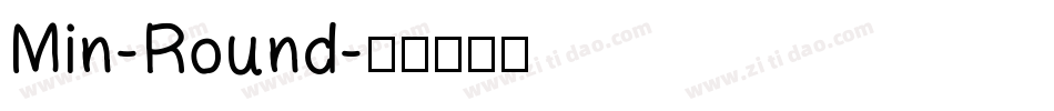 Min-Round字体转换
