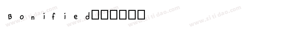 Bonified字体转换