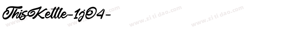 ThisKettle-1jO4字体转换