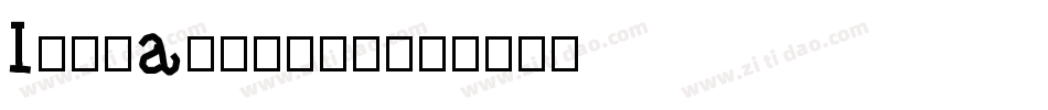 ILShakeFest字体转换
