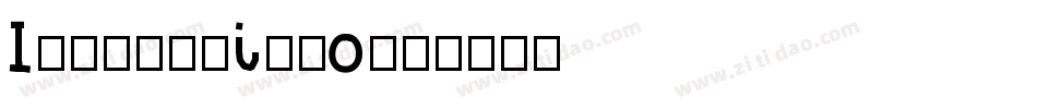 IlFuturismo字体转换