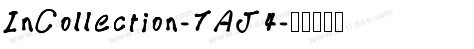 InCollection-7AJ4字体转换