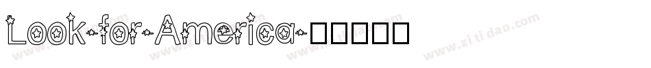 Look-for-America字体转换