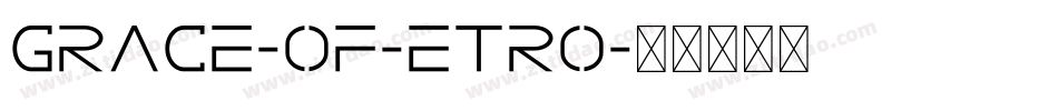 Grace-of-Etro字体转换