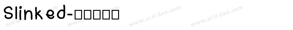Slinked字体转换