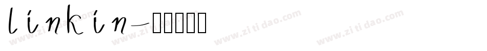 linkin字体转换