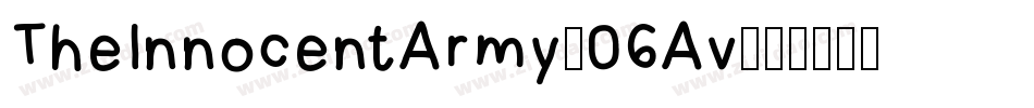 TheInnocentArmy-06Av字体转换