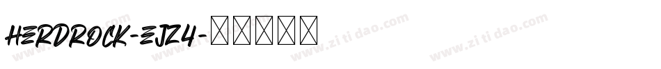 Herdrock-Ejz4字体转换