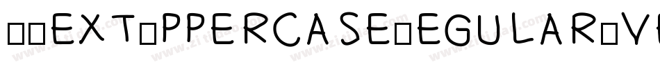 5TextUppercaseRegular-veKL字体转换