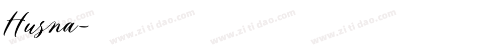 Husna字体转换