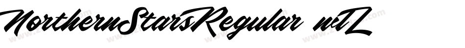 NorthernStarsRegular-9wlL字体转换