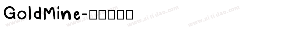 GoldMine字体转换