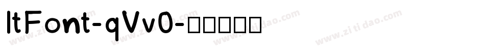 ItFont-qVv0字体转换
