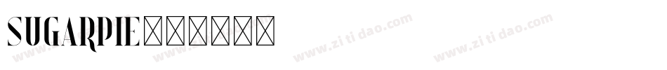 Sugarpie字体转换