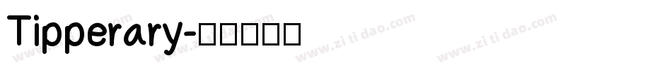 Tipperary字体转换