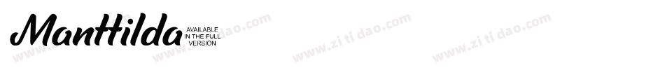 Manttilda字体转换