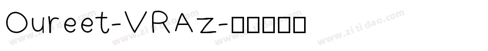 Oureet-VRAz字体转换