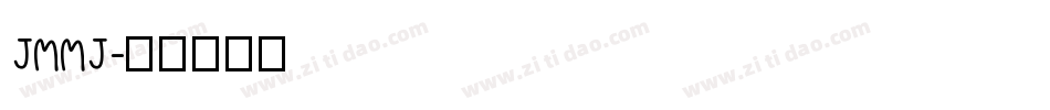 JMMJ字体转换