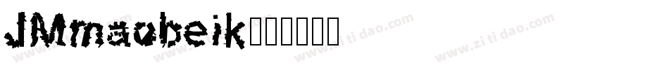 JMmaobeik字体转换