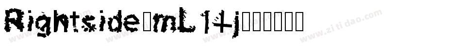 Rightside-mL14j字体转换
