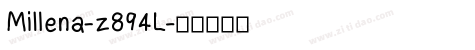 Millena-z894L字体转换