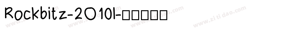 Rockbitz-2O10l字体转换