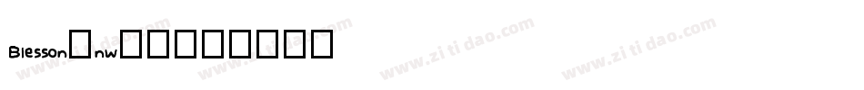 Blesson-nw44字体转换