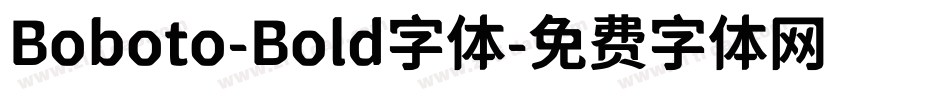 Boboto-Bold字体字体转换