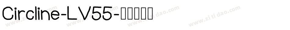 Circline-LV55字体转换