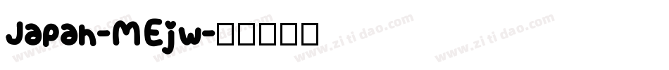 Japan-MEjw字体转换