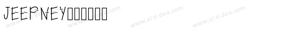 JEEPNEY字体转换
