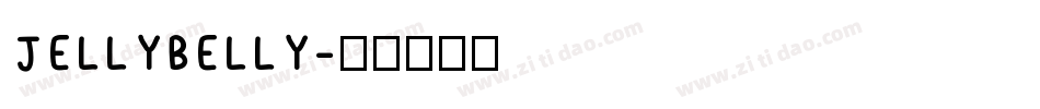 JELLYBELLY字体转换