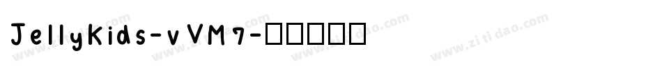 JellyKids-vVM7字体转换