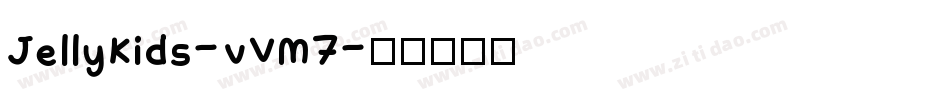 JellyKids-vVM7字体转换