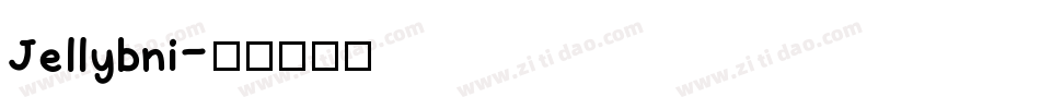 Jellybni字体转换
