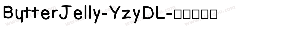 ButterJelly-YzyDL字体转换