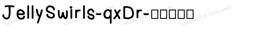 JellySwirls-qxDr字体转换