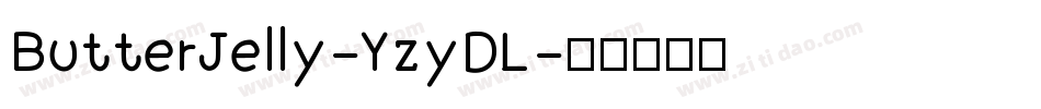 ButterJelly-YzyDL字体转换