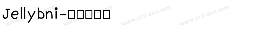 Jellybni字体转换