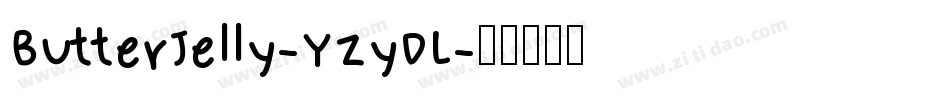 ButterJelly-YzyDL字体转换