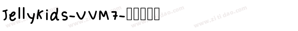 JellyKids-vVM7字体转换