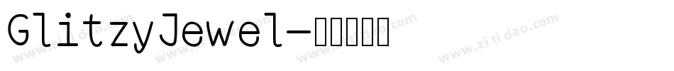 GlitzyJewel字体转换