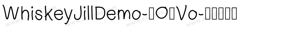 WhiskeyJillDemo-2O7Vo字体转换