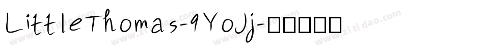 LittleThomas-9YoJj字体转换