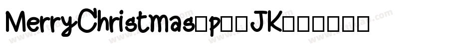 MerryChristmas-p73JK字体转换