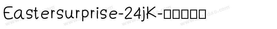Eastersurprise-24jK字体转换