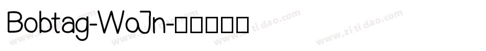 Bobtag-WoJn字体转换